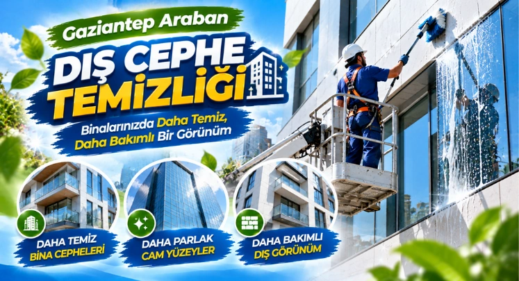 araban dış cephe temizliği