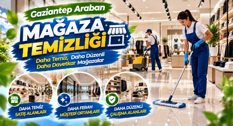 araban mağaza temizliği